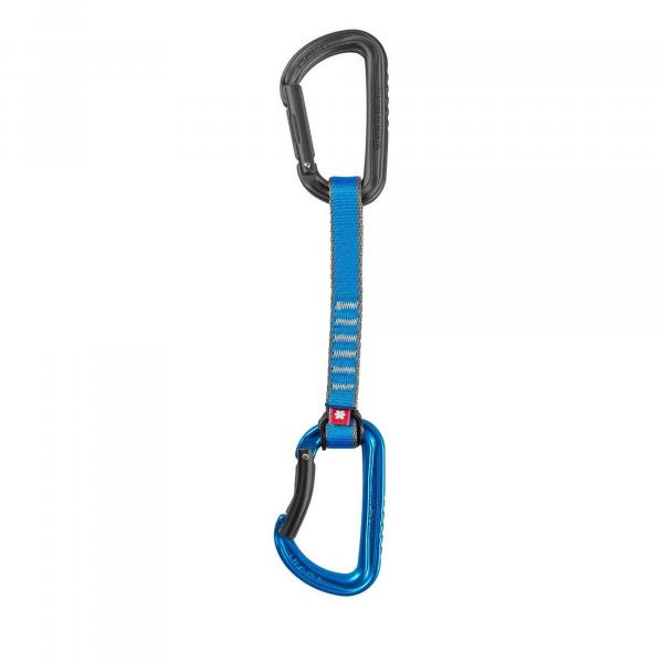 Ekspres wspinaczkowy Ocun Falcon QD PAD 16mm 15cm - anthracite/blue