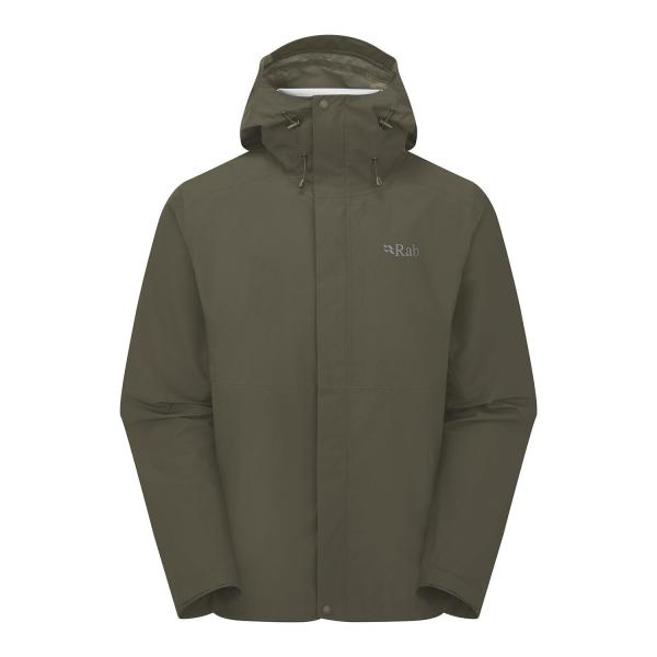 Kurtka przeciwdeszczowa męska Rab Downpour Jacket z kapturem