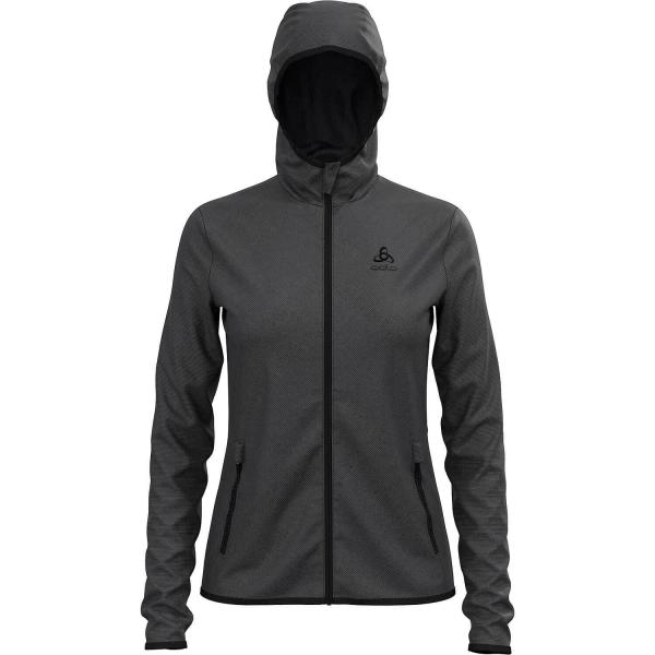 Bluza z kapturem damska Odlo Roy Mid Layer Hoody Full Zip