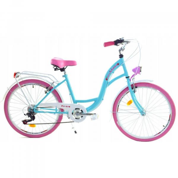 Rower Miejski Dziecięcy Dallas Bike City Junior 24\