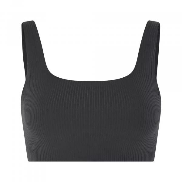 Damski Biustonosz Tommy Ribbed Cropped Bra