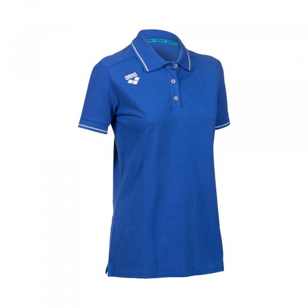 Koszulka damska na basen Arena Women`s Team Poloshirt Solid Cotton