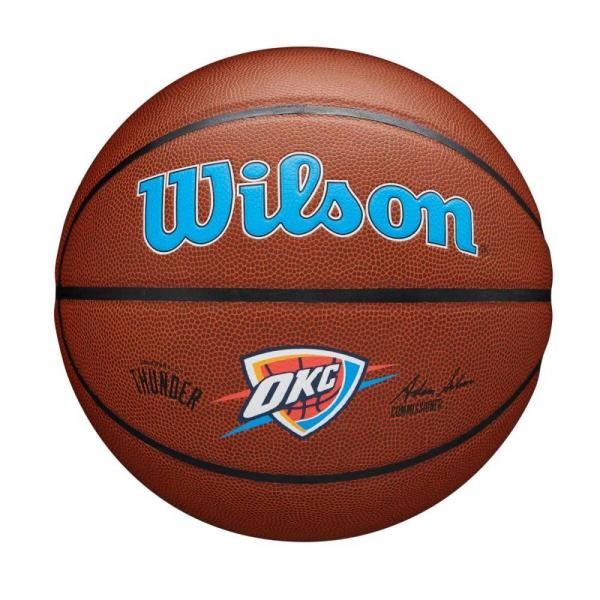 Piłka do koszykówki Wilson Team Alliance Oklahoma City Thunder Ball rozmiar 7