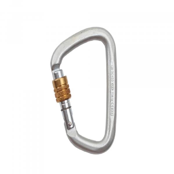 Karabinek do wspinaczki Climbing TechnologyLarge Steel CF SG