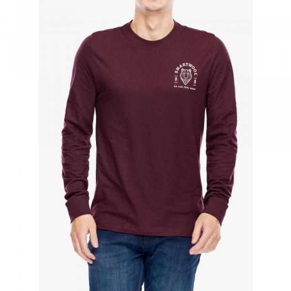 Bluza bez kaptura męska Smartwool Bear Stare Graphic Long Sleeve Tee