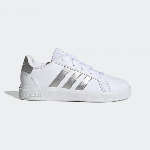 Buty do chodzenia dla dzieci Adidas Grand Court Lifestyle Tennis Lace-Up