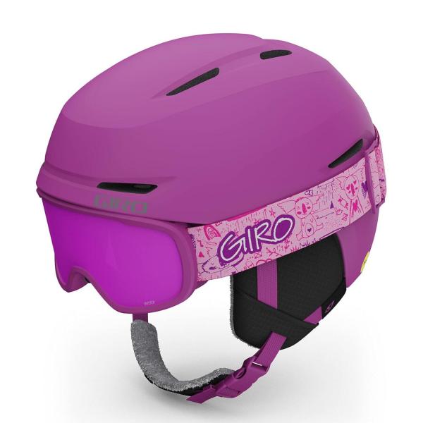 Kask narciarski z goglami młodzieżowy Giro Spur CP