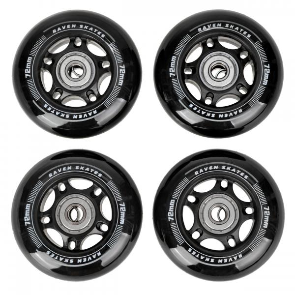 4x Kółka do rolek Raven Oxen 72mm PU