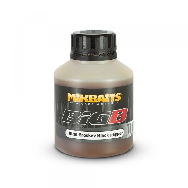 Booster Dodatek Do Zanęt Przynęt Mikbaits 250Ml - Bigb Brzoskwinia-Czarny Pieprz