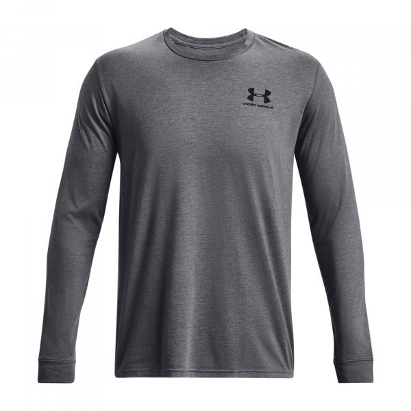 Koszulka fitness męska Under Armour Sportstyle Left Chest z długim rękawem