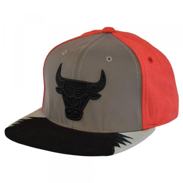 Czapka z daszkiem Mitchell & Ness NBA 5 Snapback Chicago Bulls -CBUYYPPPGYRD