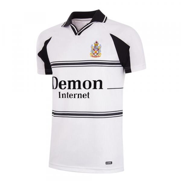 Koszulka retro piłkarska dla dorosłych - Fulham FC 1999-00 - Biały