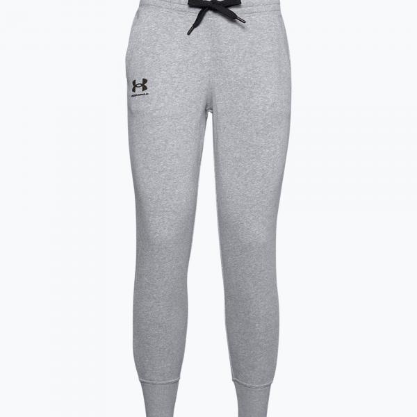 Spodnie damskie Under Armour Rival Fleece szary melanż