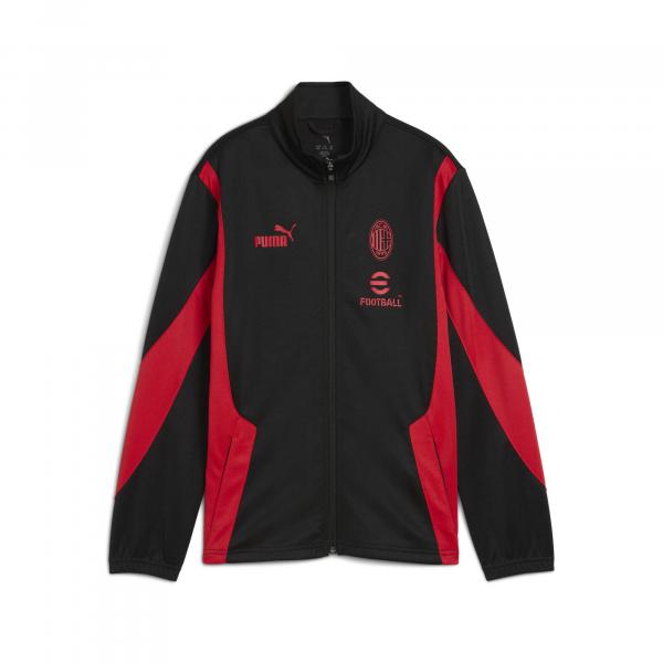 Młodzieżowa kurtka AC Milan ftblNRGY+ PUMA Black For All Time Red