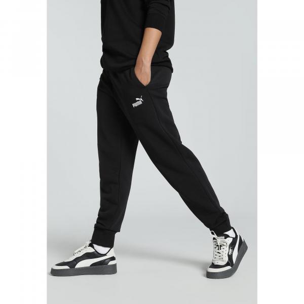 Damskie spodnie dresowe z małym logo No.1 ESS PUMA Black