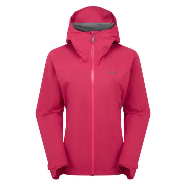 Kurtka przeciwdeszczowa damska Rab Women's Downpour Light Jacket z kapturem