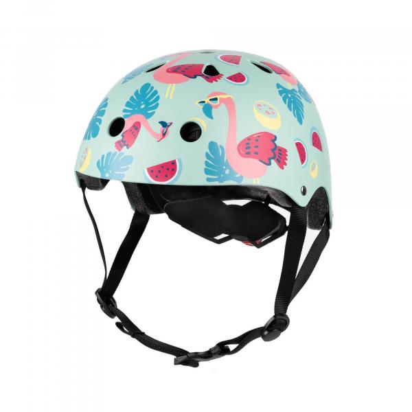 Mini kask Hornit Kask rowerowy Hulajnoga Flamingo S