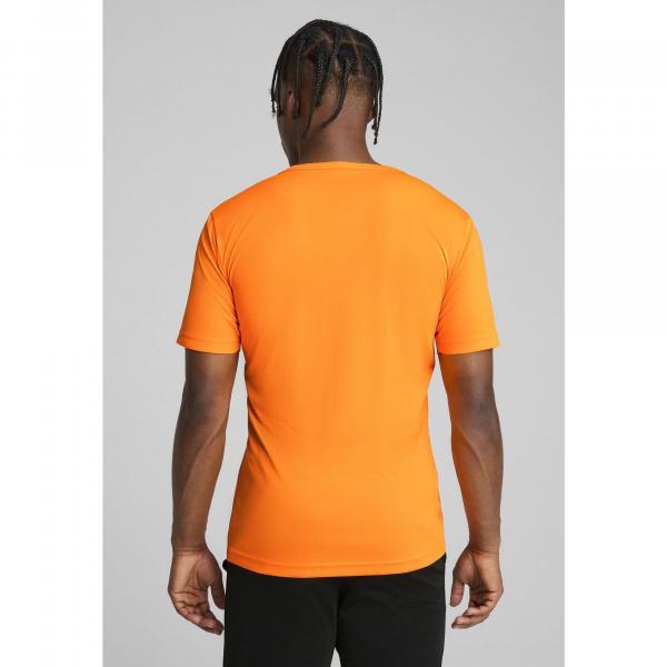 Męska koszulka z grafiką individualRISE PUMA Heat Fire Orange