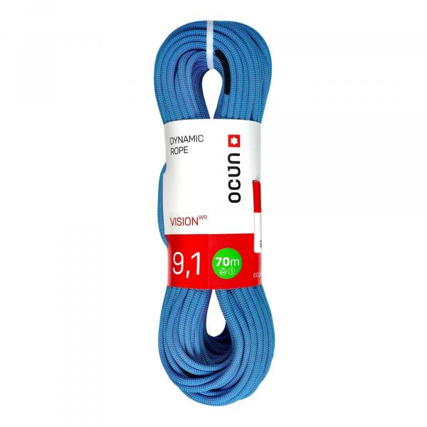 Lina dynamiczna Ocun Vision WR 9.1 mm 70 m - blue/purple