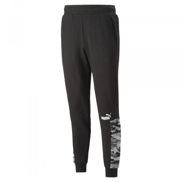 Spodnie Puma Ess Block Camo Sweatpants Tr Cl, Mężczyźni