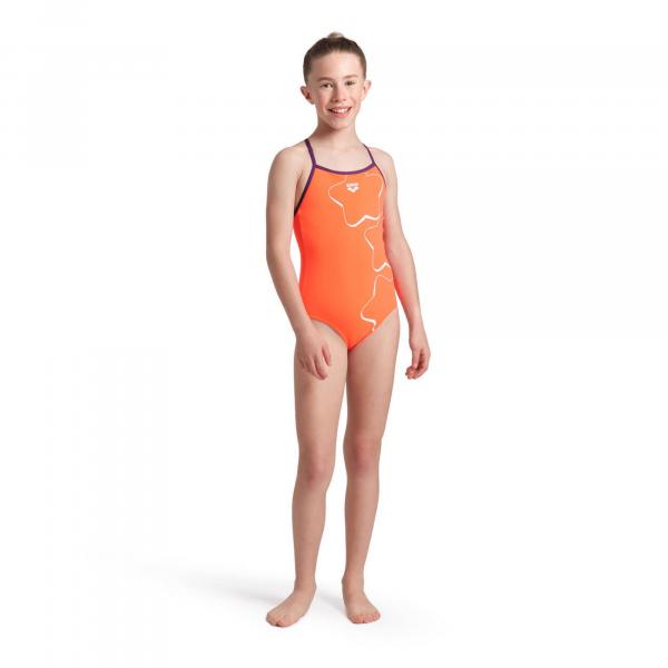 Strój kąpielowy dziewczęcy Star Graphic Swimsuit Lightdrop Back