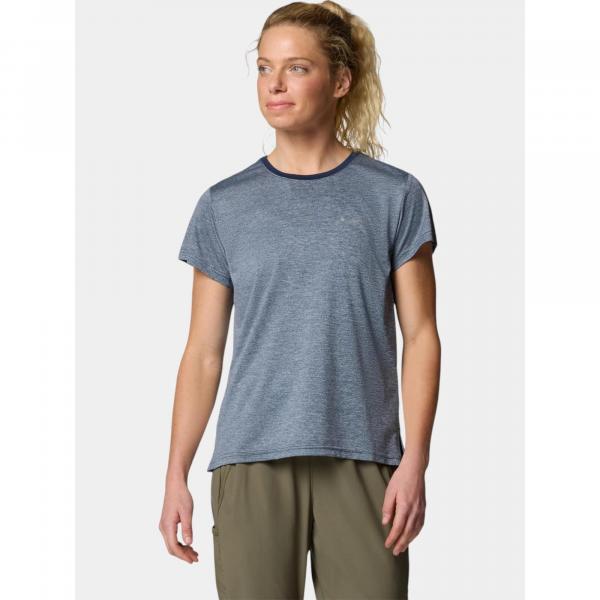 Koszulka techniczna damska Columbia BlueVista Hill Short Sleeve Crew