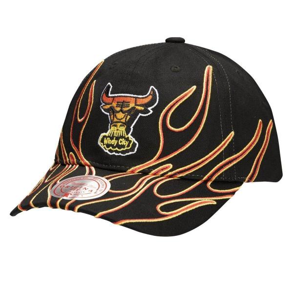 Czapka z daszkiem Mitchell & Ness NBA Chicago Bulls Flamez - 6LUXMM20018