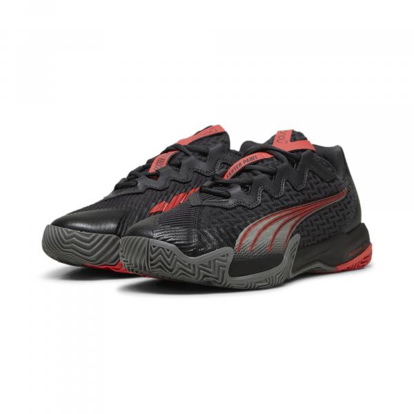 Buty do padla NOVA Elite PUMA Flat Dark Gray Black Medium Active Red