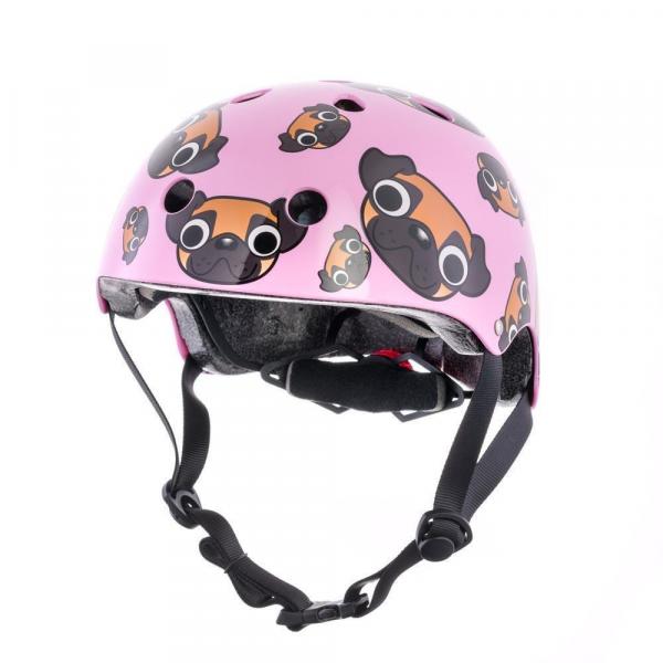 Kask rowerowy Mini Hornit Trotinette Pug Puppies S