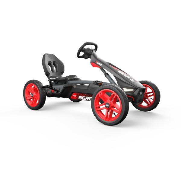 Gokart na pedały BERG Rally APX Red 4 do 12 lat z Soundbox + 3 biegi
