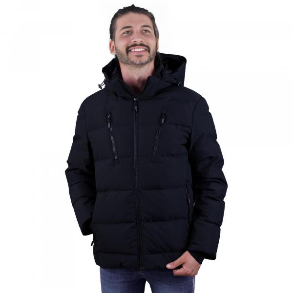 Kurtka puchowa zimowa męska WH10 Sporty