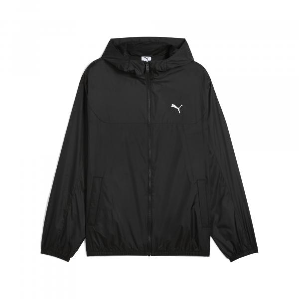 Męska Wiatrówka o standardowym kroju Essentials PUMA Black