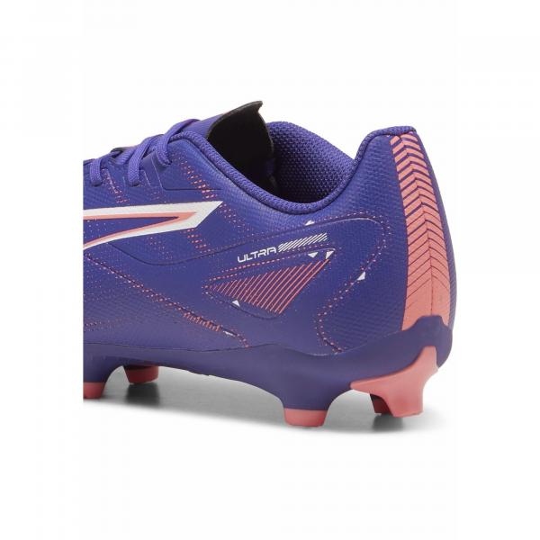 Buty piłkarskie ULTRA 5 PLAY FG/AG PUMA Lapis Lazuli White Sunset Glow Blue Pink