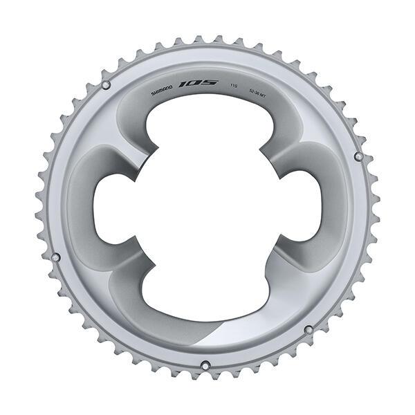 Tarcza Mechanizmu Korbowego 52T 105 Fc-R7000 - Srebrna