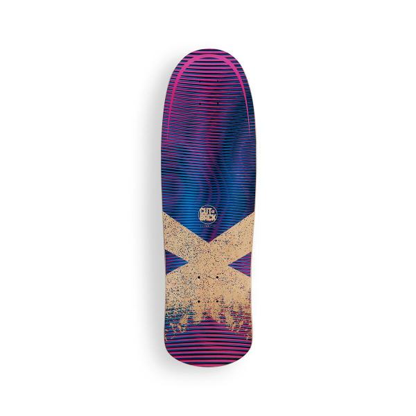 Surfskate Cutback Surfskates Deck Purple Haze 29\