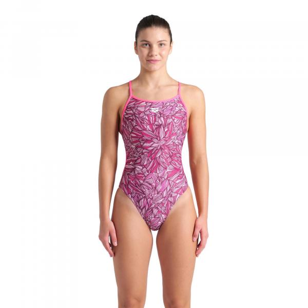 Strój Kąpielowy Arena Pink Dahlia Swimsuit Lace