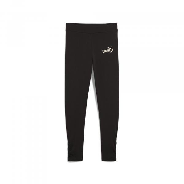 Młodzieżowe legginsy Flaming Love PUMA Black