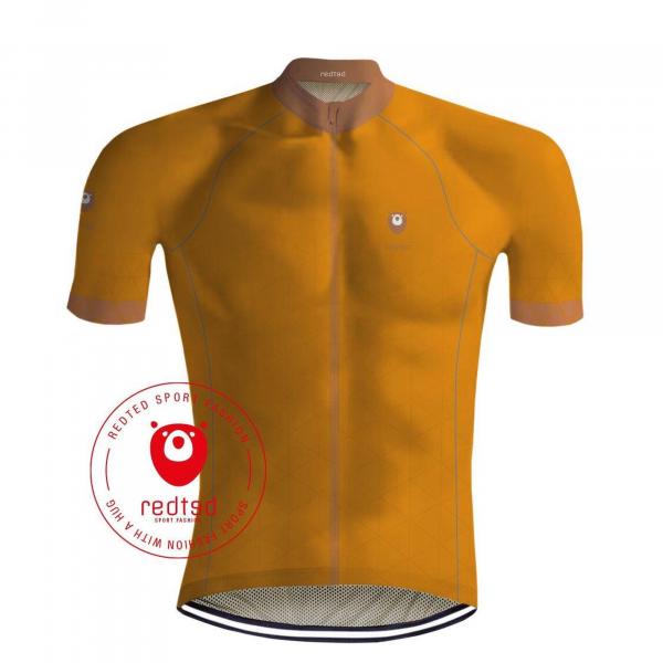 Camisola de ciclismo VIKING Laranja - VERMELHO