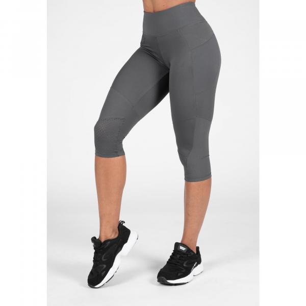 Monroe Cropped Leginsy - Szary