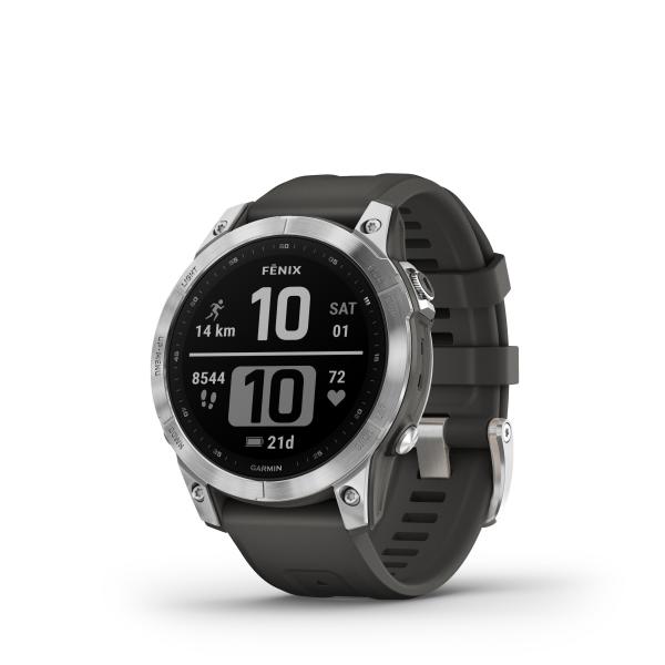 Zegarek z GPS Garmin Fenix 7 Silver Grey