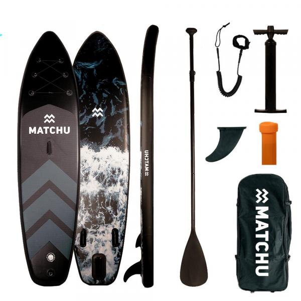 Stand up paddle Aqua Camo - nadmuchiwana deska sup 320x81x15 cm