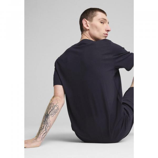 Męska koszulka Essentials Logo Lab PUMA New Navy Blue