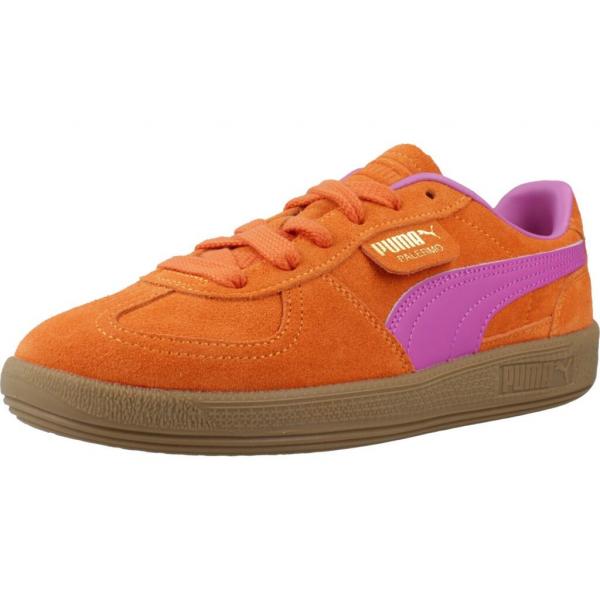 Tenisówki Puma Model Palermo Jr Kolor Pomarańczowy