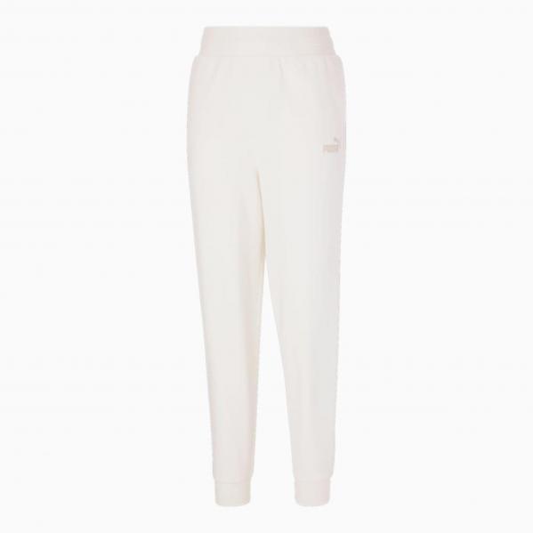 Spodnie damskie Puma ESS+ Embroidery High-Waist Pants FL