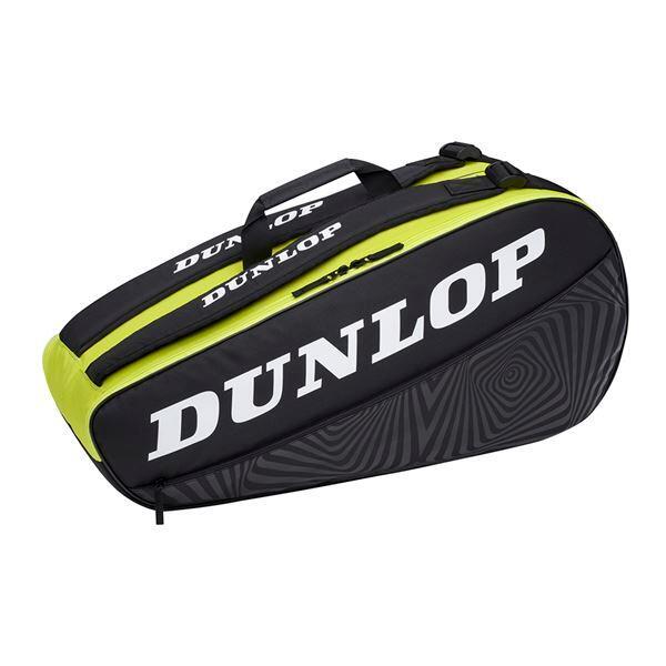 Torba tenisowa Dunlop Sx Club 6 Rkt 2022 Black/Yellow