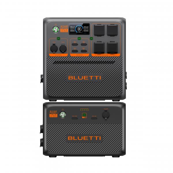 Zestaw Stacja Zasilania BLUETTI AC240P z B210/P, Akumulator 3993 Wh