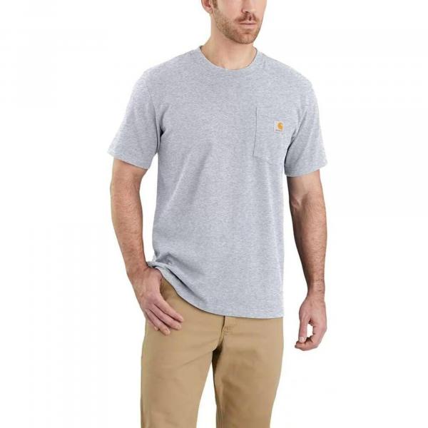 Koszulka sportowa męska T-shirt Carhartt Heavyweight Pocket K87