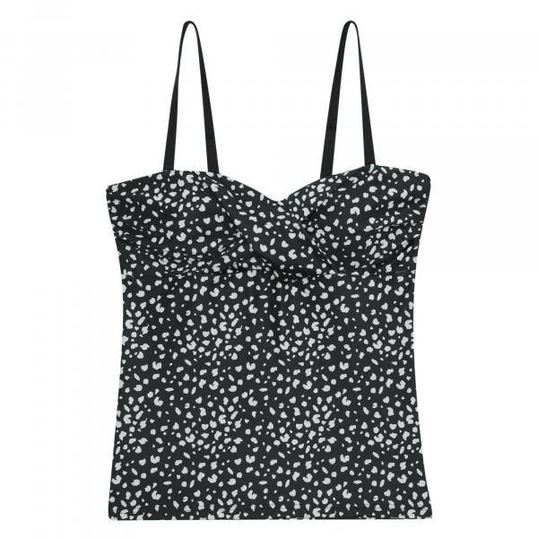 Top Tankini W Kropki Dla Kobiet Aceana III