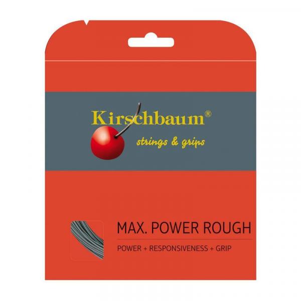 Naciąg do tenisa Kirschbaum Max Power Rough 1,25 mm 12 m