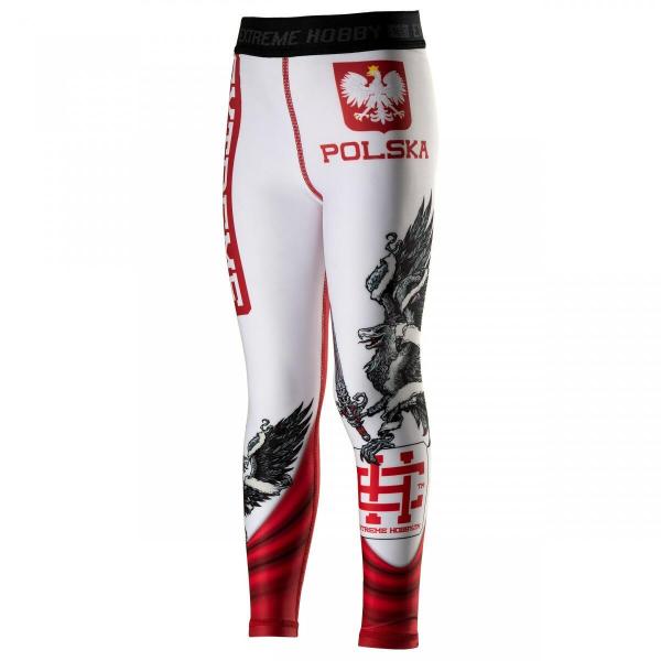 Legginsy sportowe dziecięce EXTREME HOBBY POLISH EAGLE